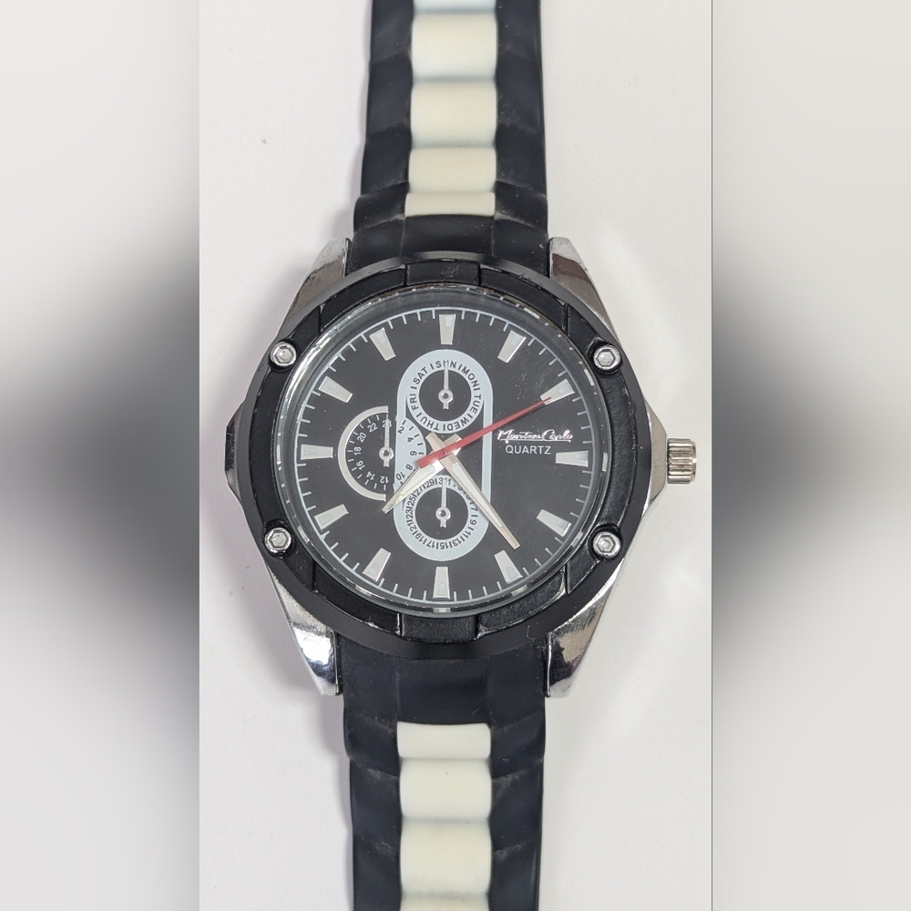 Men's Large Face Monte Carlo Watch Quarts 33541